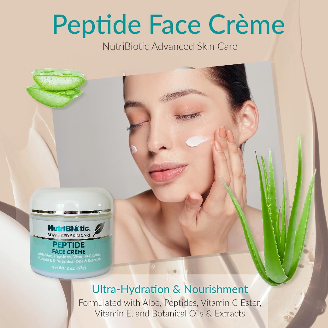 Foto 5 pulgar | Crema Facial Nutribiotic Peptide Con Gse Ultrahidratante 60 Ml - Venta Internacional.