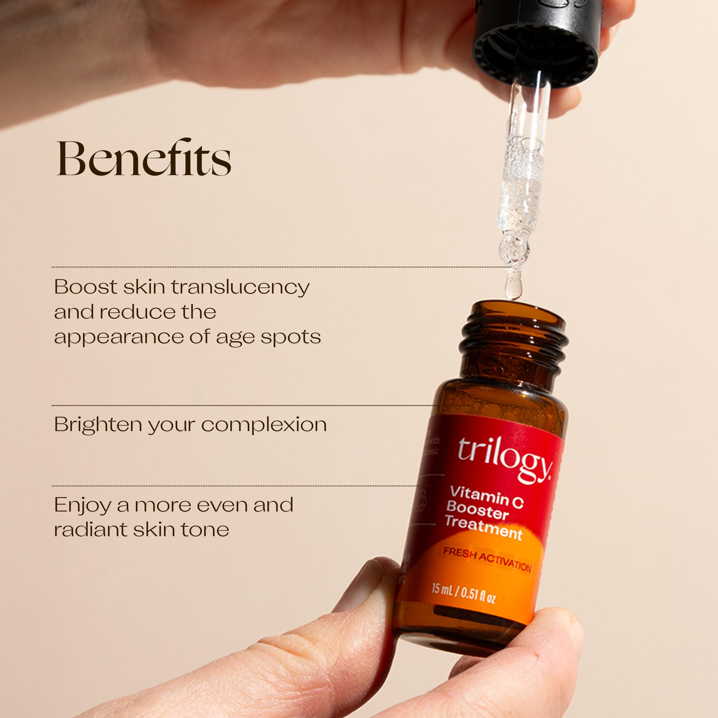 Foto 4 pulgar | Sérum Iluminador Trilogy, Tratamiento Potenciador De Vitamina C, 15 Ml - Venta Internacional.