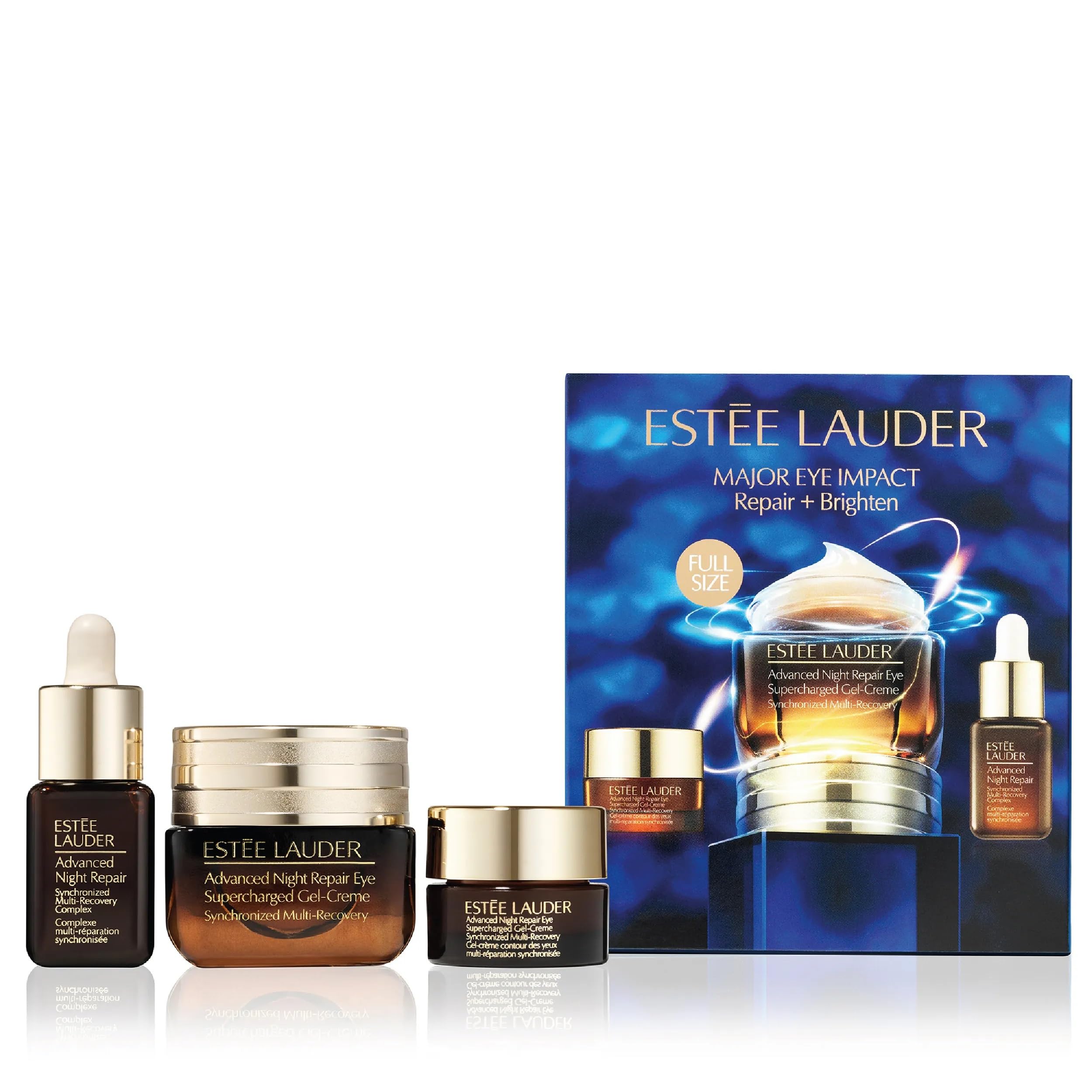 Set De Cuidado De La Piel Estée Lauder Major Eye Impact Repair + Brighten - Venta Internacional.