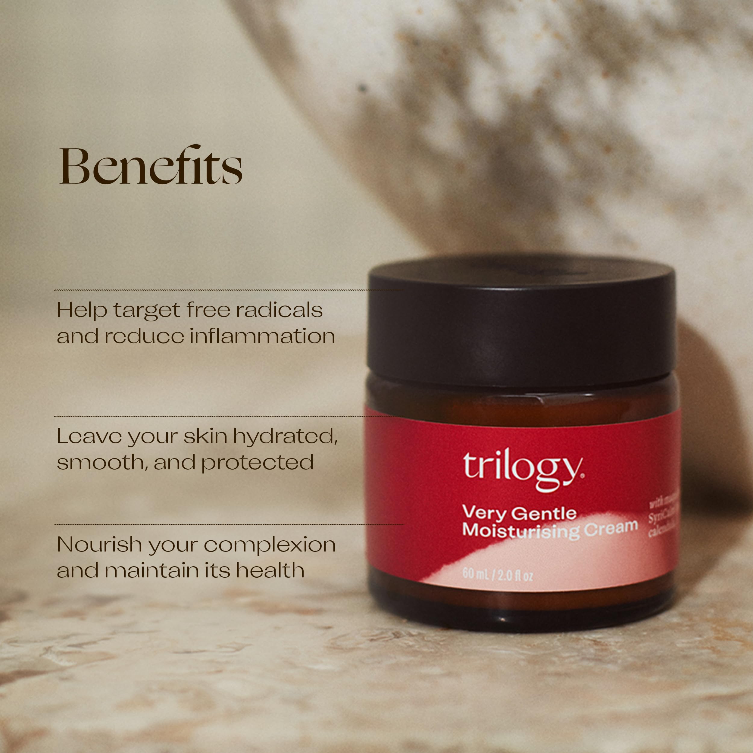 Foto 4 pulgar | Crema Hidratante Trilogy Very Gentle Syricalm Hyaluronic 60 Ml - Venta Internacional.