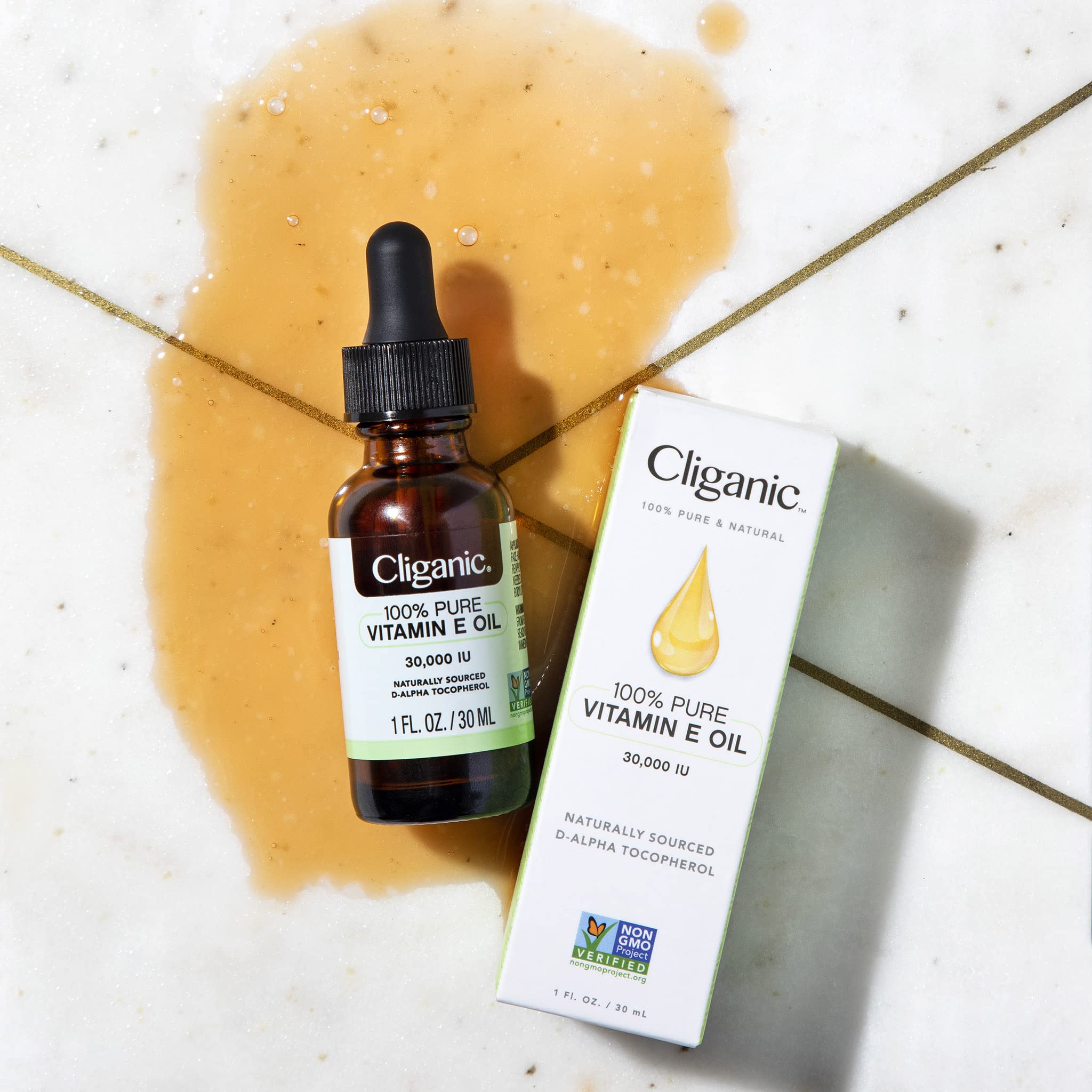 Foto 4 pulgar | Aceite De Vitamina E Cliganic 120,000 Ui Para Piel, Cabello Y Rostro, 120 Ml - Venta Internacional.