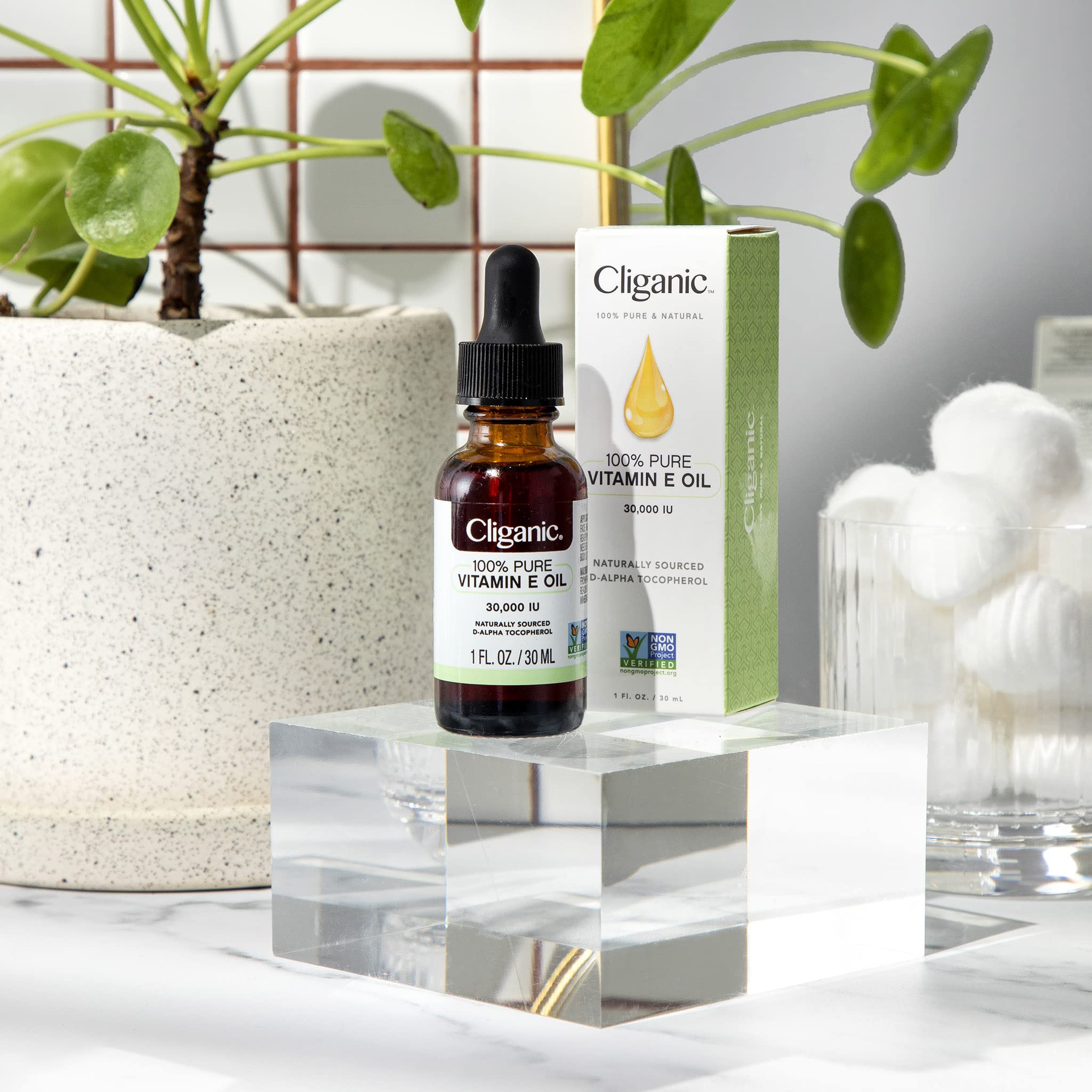 Foto 6 pulgar | Aceite De Vitamina E Cliganic 120,000 Ui Para Piel, Cabello Y Rostro, 120 Ml - Venta Internacional.