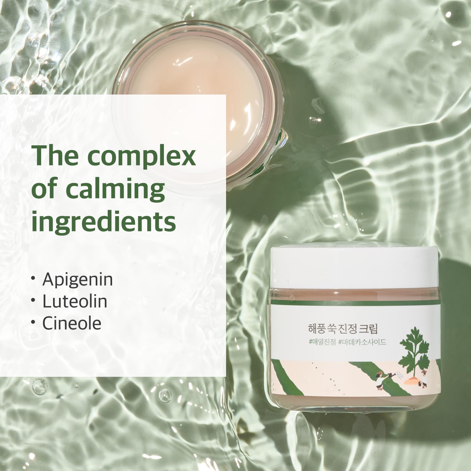 Foto 4 | Crema Calmante De Artemisa Round Lab De 80 Ml Con Madecasósido - Venta Internacional.