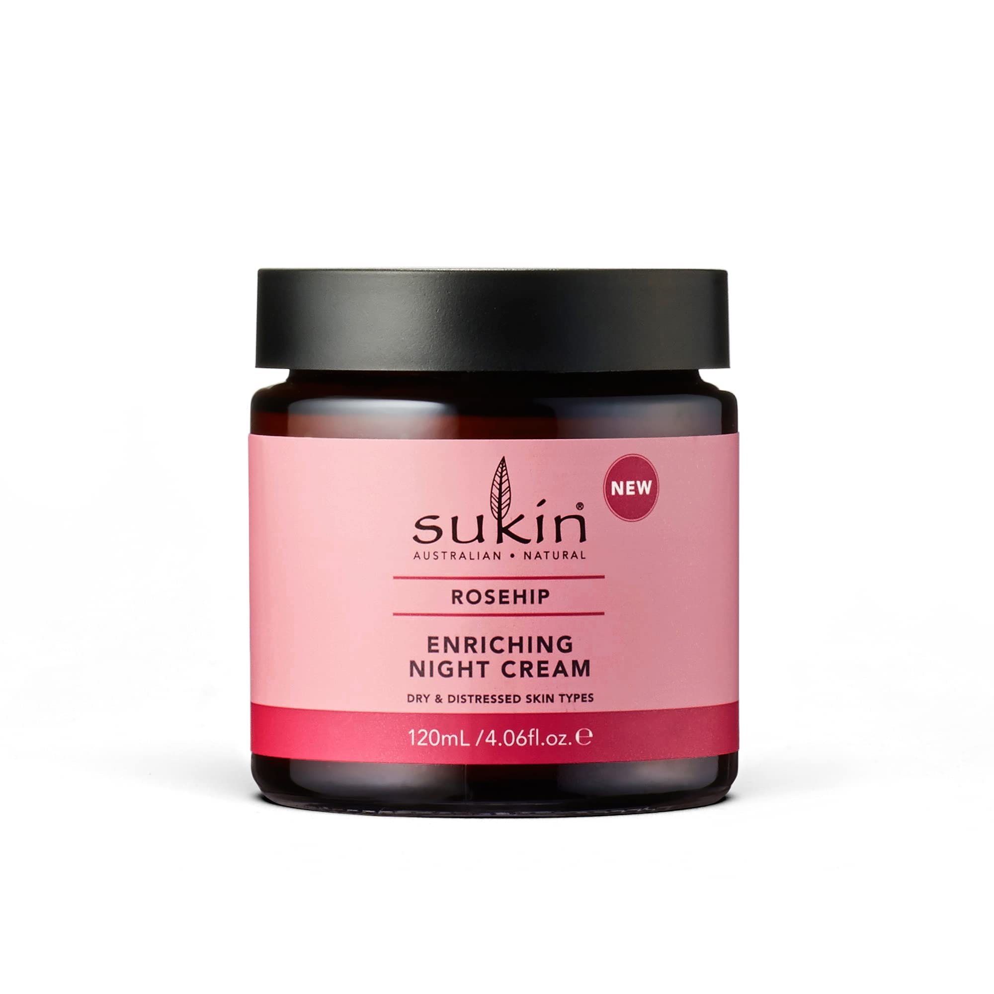 Crema De Noche Sukin Rosehip Enriching 120 Ml Para Mujer - Venta Internacional.