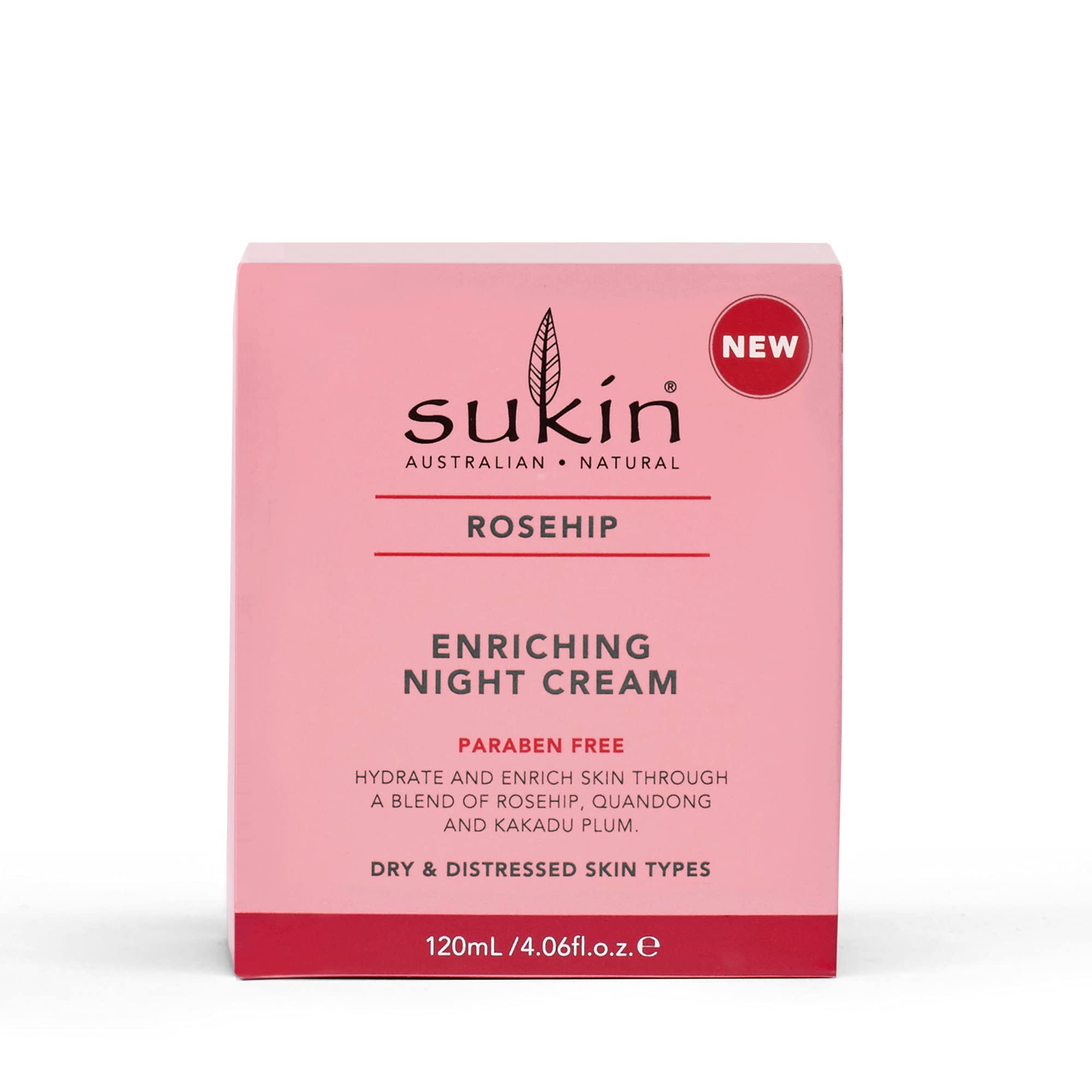 Foto 3 pulgar | Crema De Noche Sukin Rosehip Enriching 120 Ml Para Mujer - Venta Internacional.