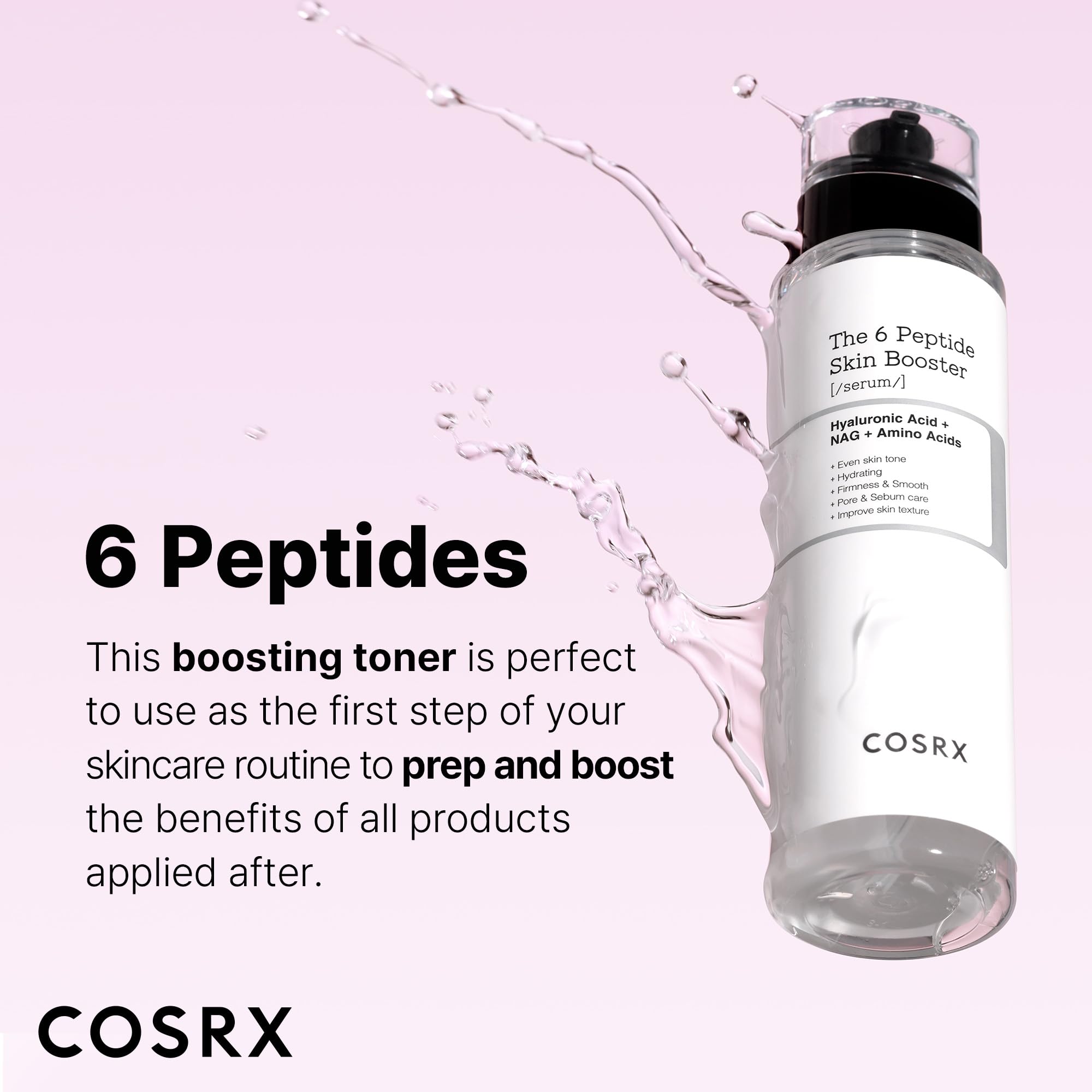 Foto 3 pulgar | Sérum Tónico Cosrx 6x Potenciador De Colágeno Peptídico, 150 Ml - Venta Internacional.