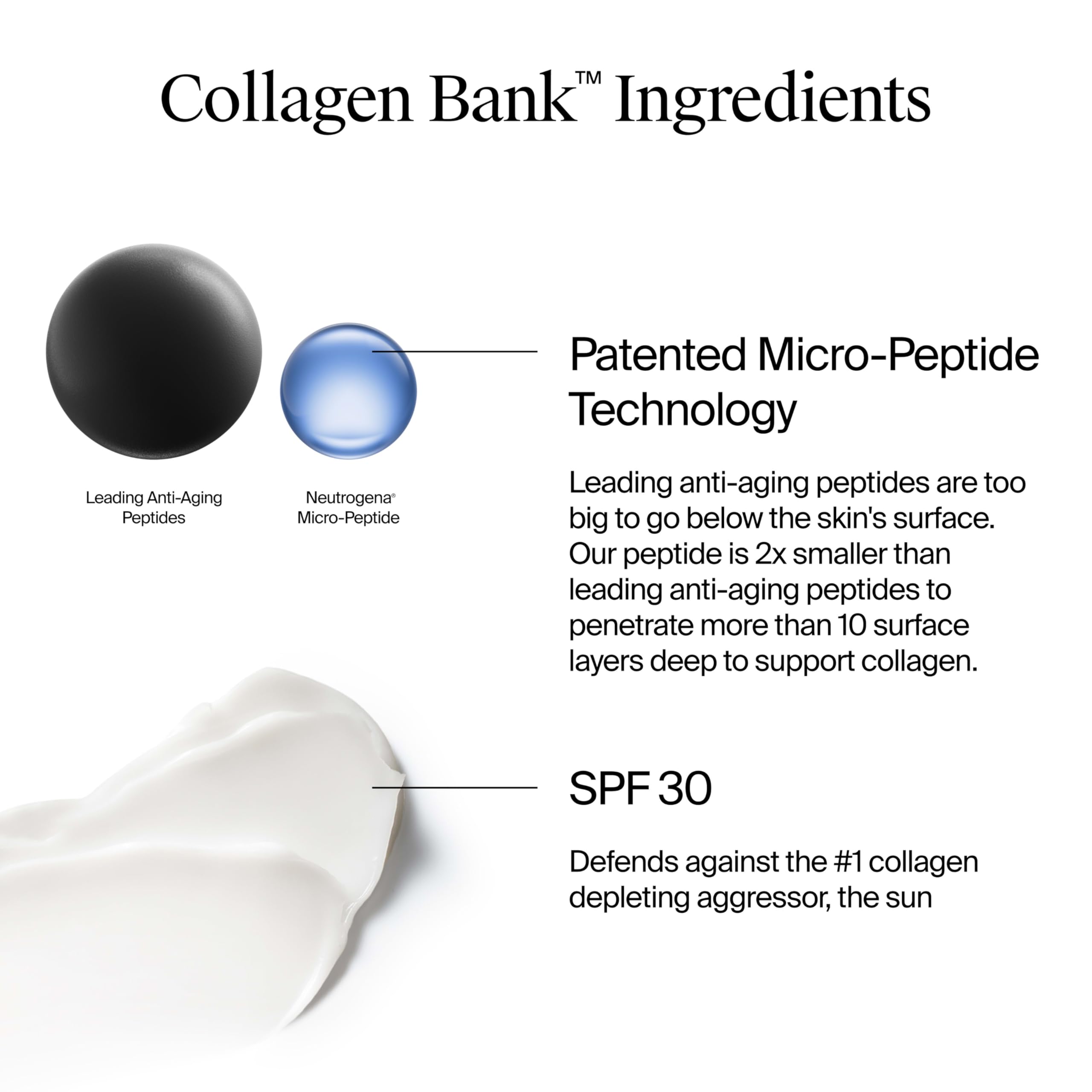 Foto 6 pulgar | Crema Hidratante Neutrogena Collagen Bank Face Spf30 80 Ml - Venta Internacional.