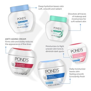Foto 6 | Crema Facial Rejuvenecedor Pond's 400 g-Venta Internacional
