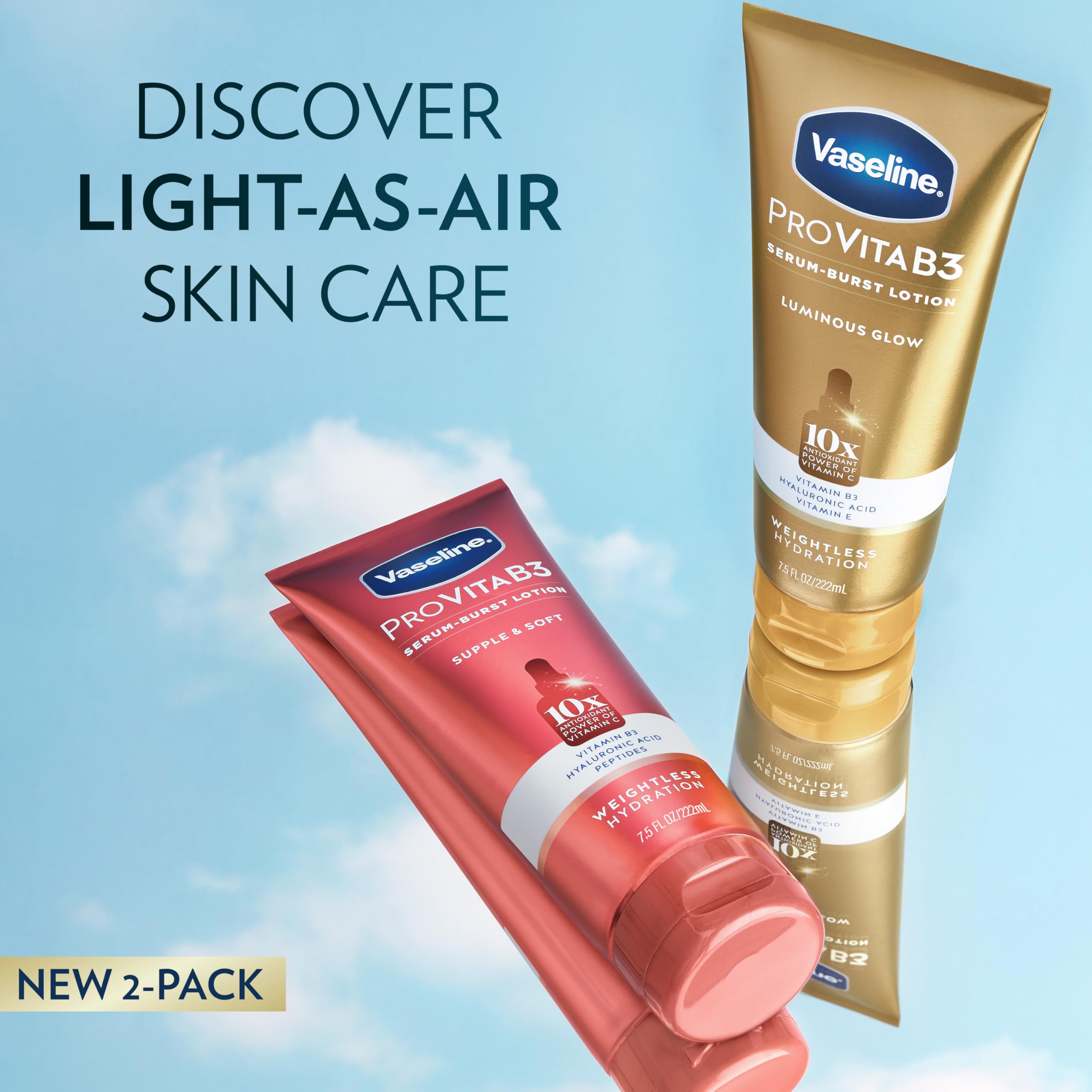 Foto 4 pulgar | Sérum Para El Cuidado De La Piel Vaseline Pro Vitab3 Luminous Glow, 220 Ml, Paquete De 2 - Venta Internacional.