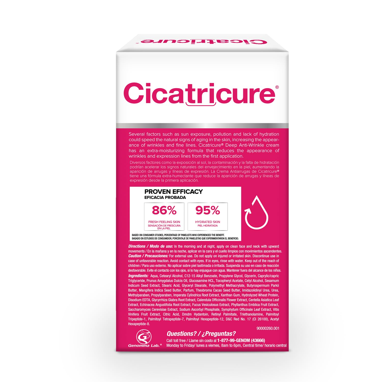 Foto 8 pulgar | Crema Antiarrugas Cicatricure Para Rostro Y Cuello, 60 Ml, Con Retinol - Venta Internacional.