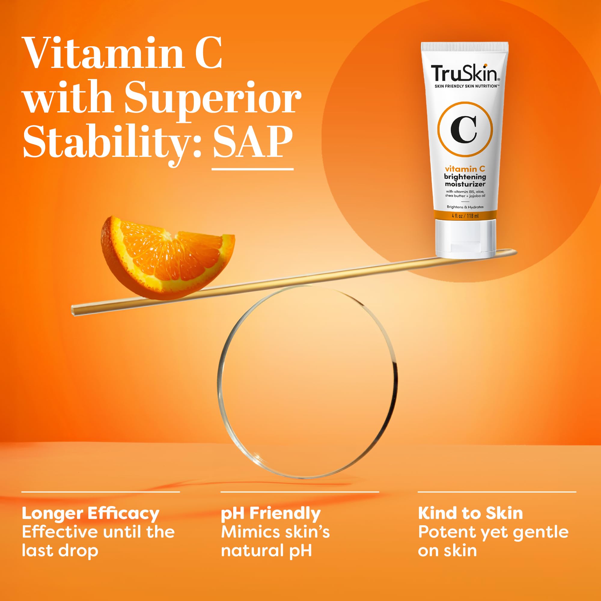 Foto 6 pulgar | Crema Hidratante Facial Truskin Con Vitamina C, Iluminadora Y Antienvejecimiento, 60 Ml - Venta Internacional.