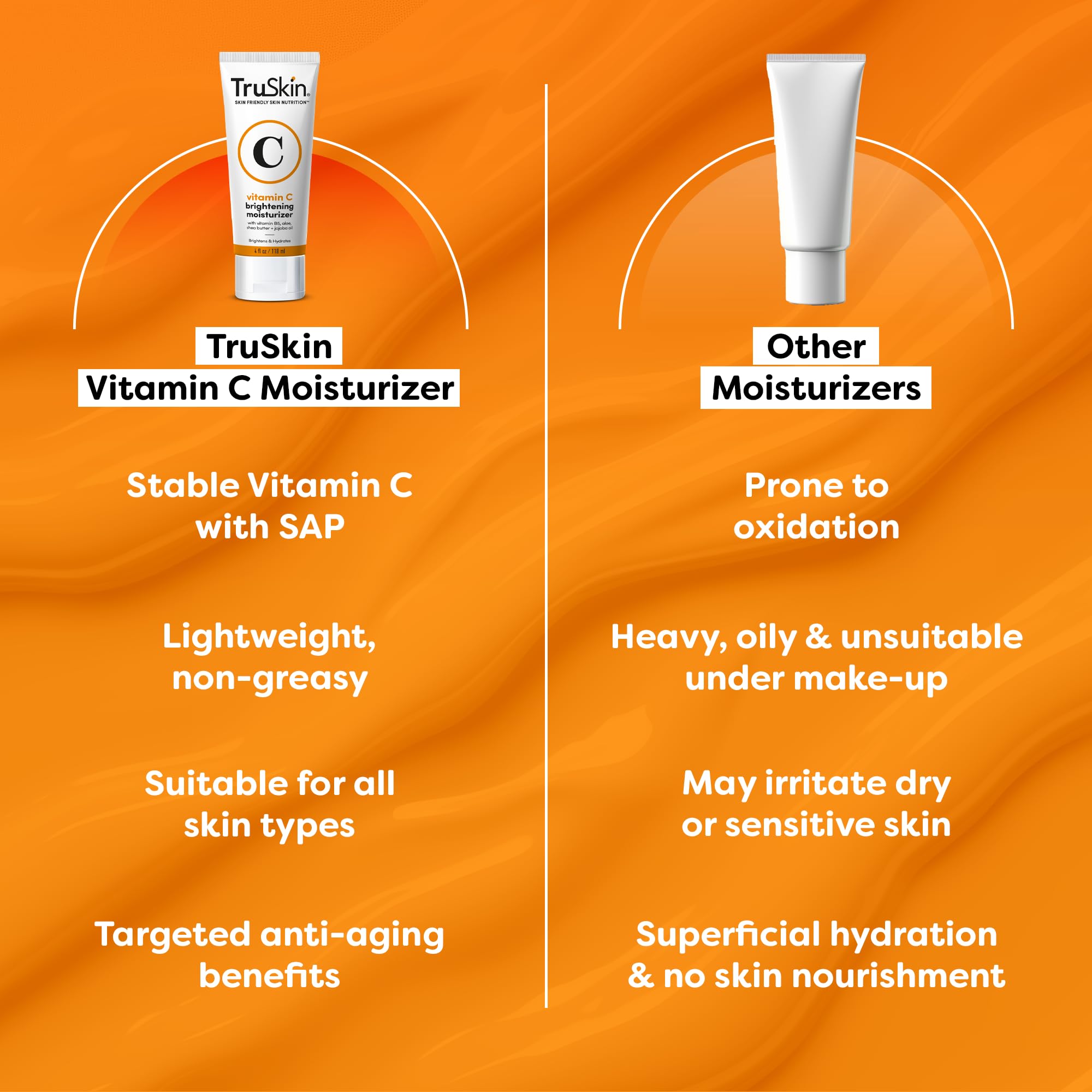Foto 8 pulgar | Crema Hidratante Facial Truskin Con Vitamina C, Iluminadora Y Antienvejecimiento, 60 Ml - Venta Internacional.