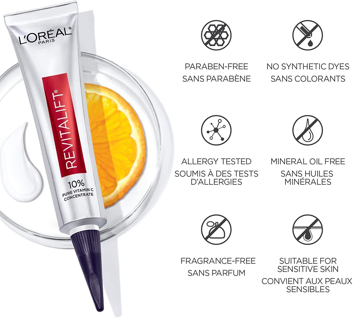 Foto 8 pulgar | Sérum Facial L'oreal Paris Revitalift 10% De Vitamina C Pura, 30 Ml - Venta Internacional.