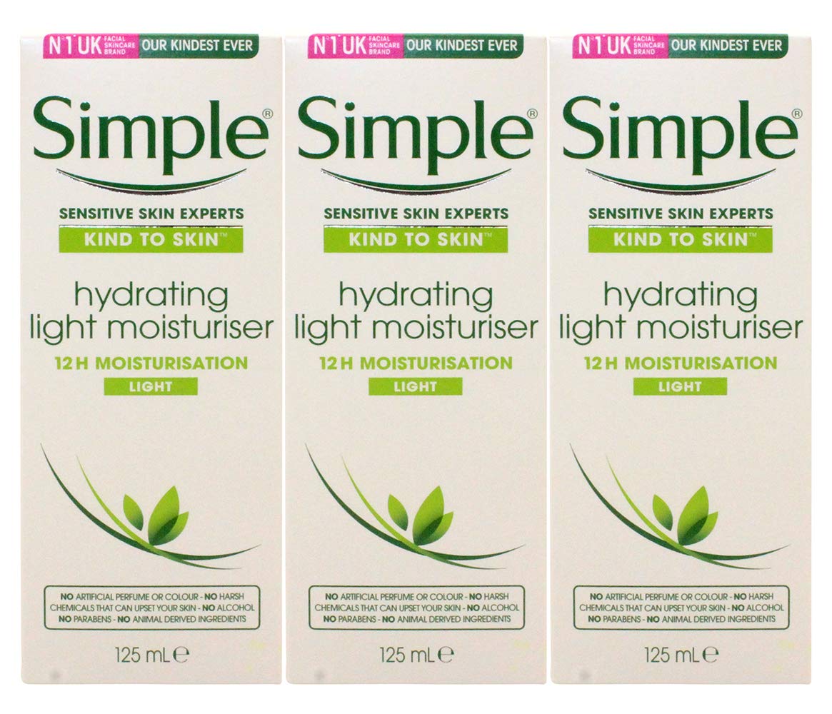 Crema Hidratante Simple Skin Hydrating 125 Ml (paquete De 3) - Venta Internacional.