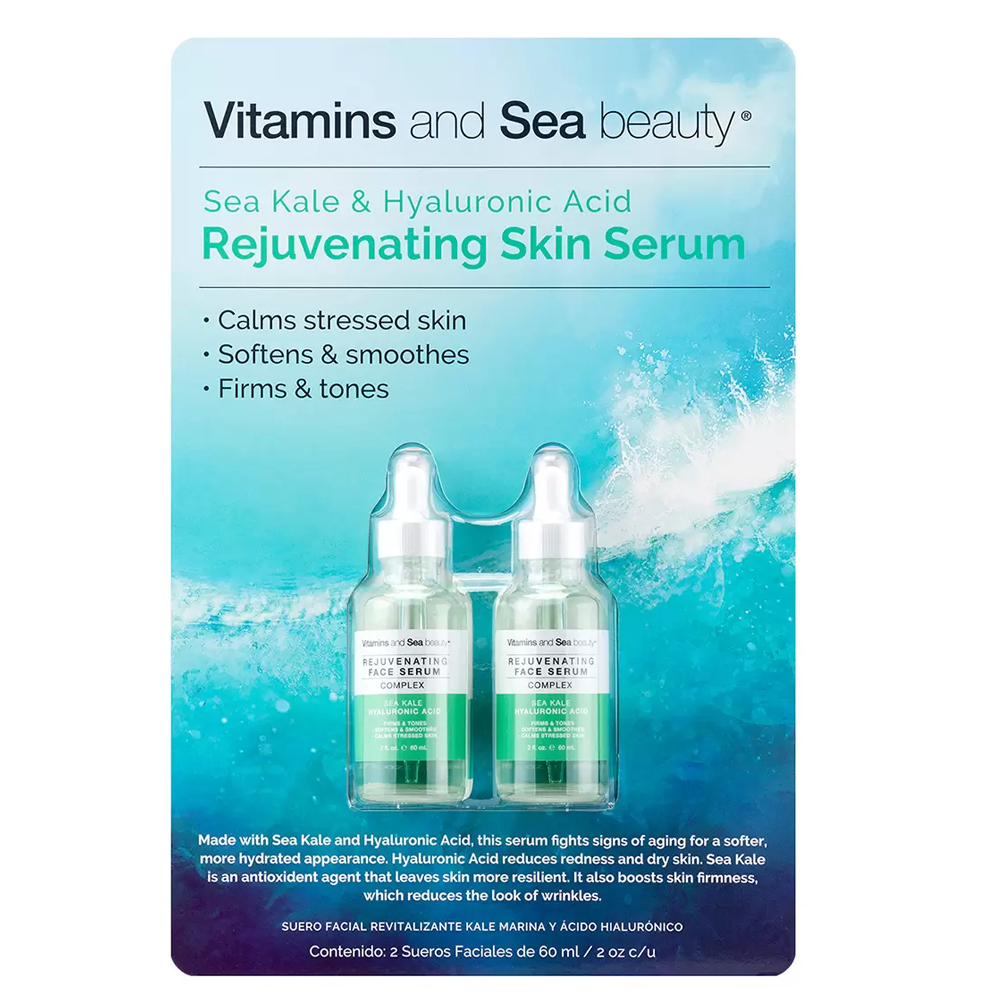 Foto 4 pulgar | Suero Facial Rejuvenecedor Vitamins And Sea Beauty 2pz