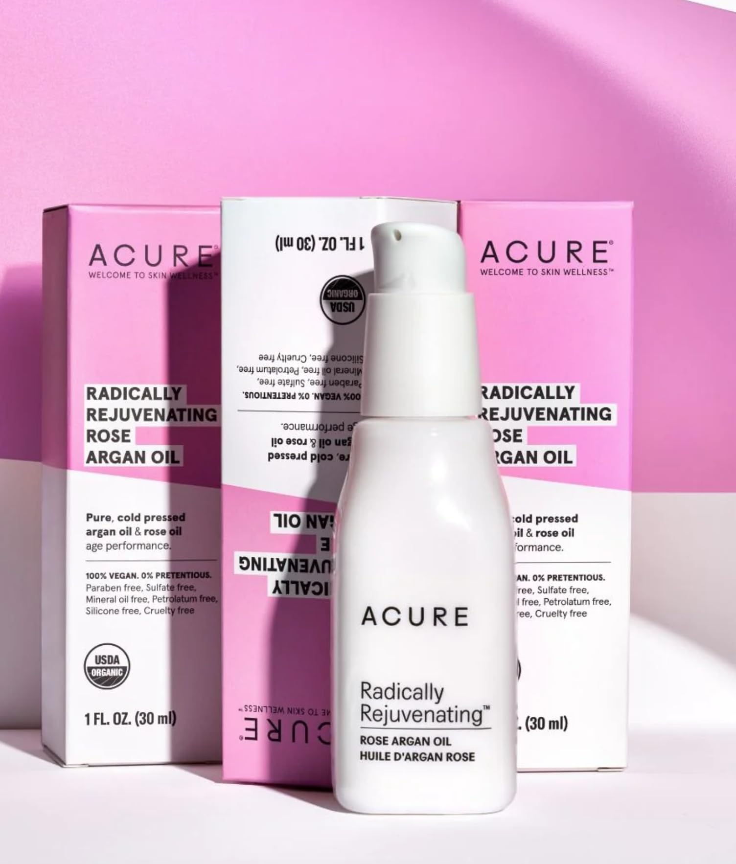 Foto 5 pulgar | Sérum De Aceite De Argán Rosa Rejuvenecedor Radical Acure 30 Ml - Venta Internacional.