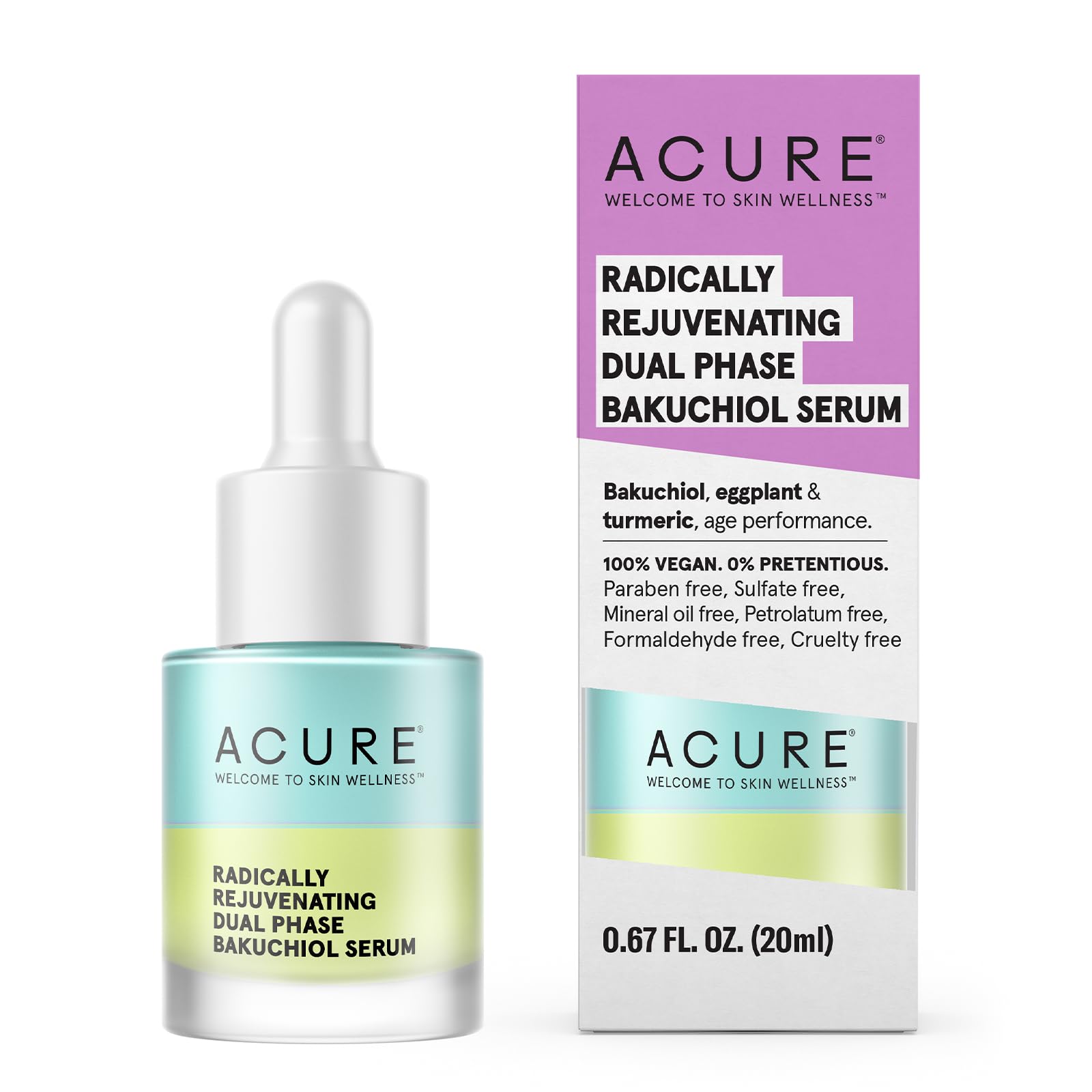Serum Acure Bakuchiol Radicalmente Rejuvenecedor, 20 Ml, Vegano - Venta Internacional.