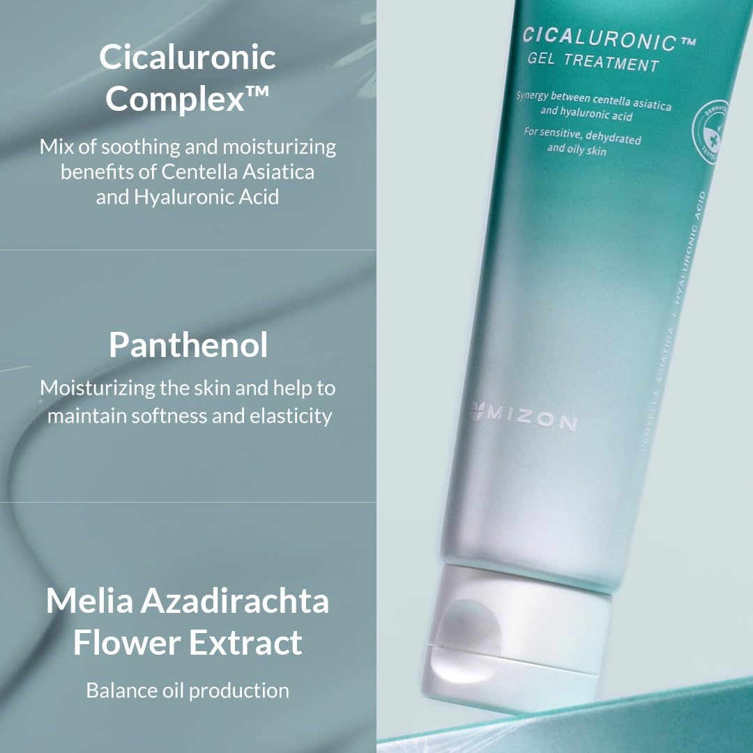 Foto 5 pulgar | Tratamiento En Gel Mizon Cicaluronic Con Centella Asiática 50 Ml - Venta Internacional.