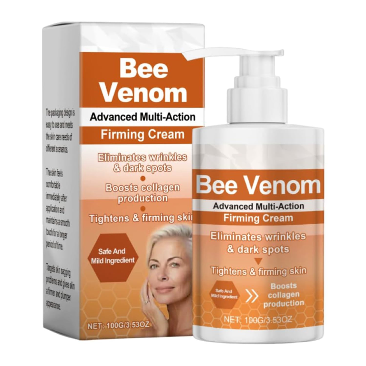 Foto 2 pulgar | Crema Reafirmante Apisderm Botoxbee Advanced Multi-action 100 G - Venta Internacional.