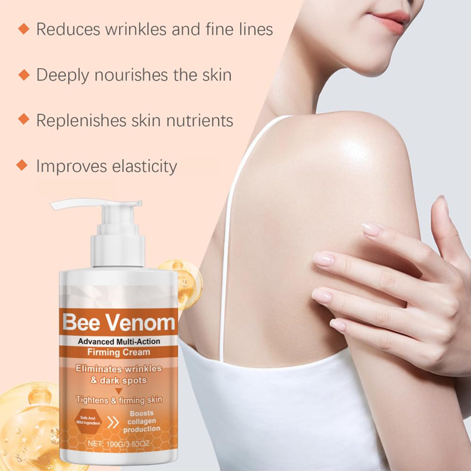 Foto 7 pulgar | Crema Reafirmante Apisderm Botoxbee Advanced Multi-action 100 G - Venta Internacional.