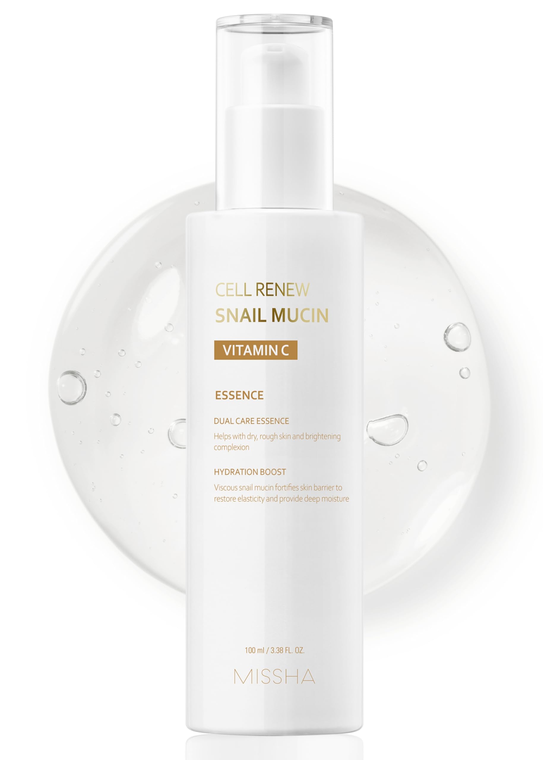 Foto 2 pulgar | Sérum Missha Cell Renew Snail Mucin Vitamina C, 100 Ml - Venta Internacional.