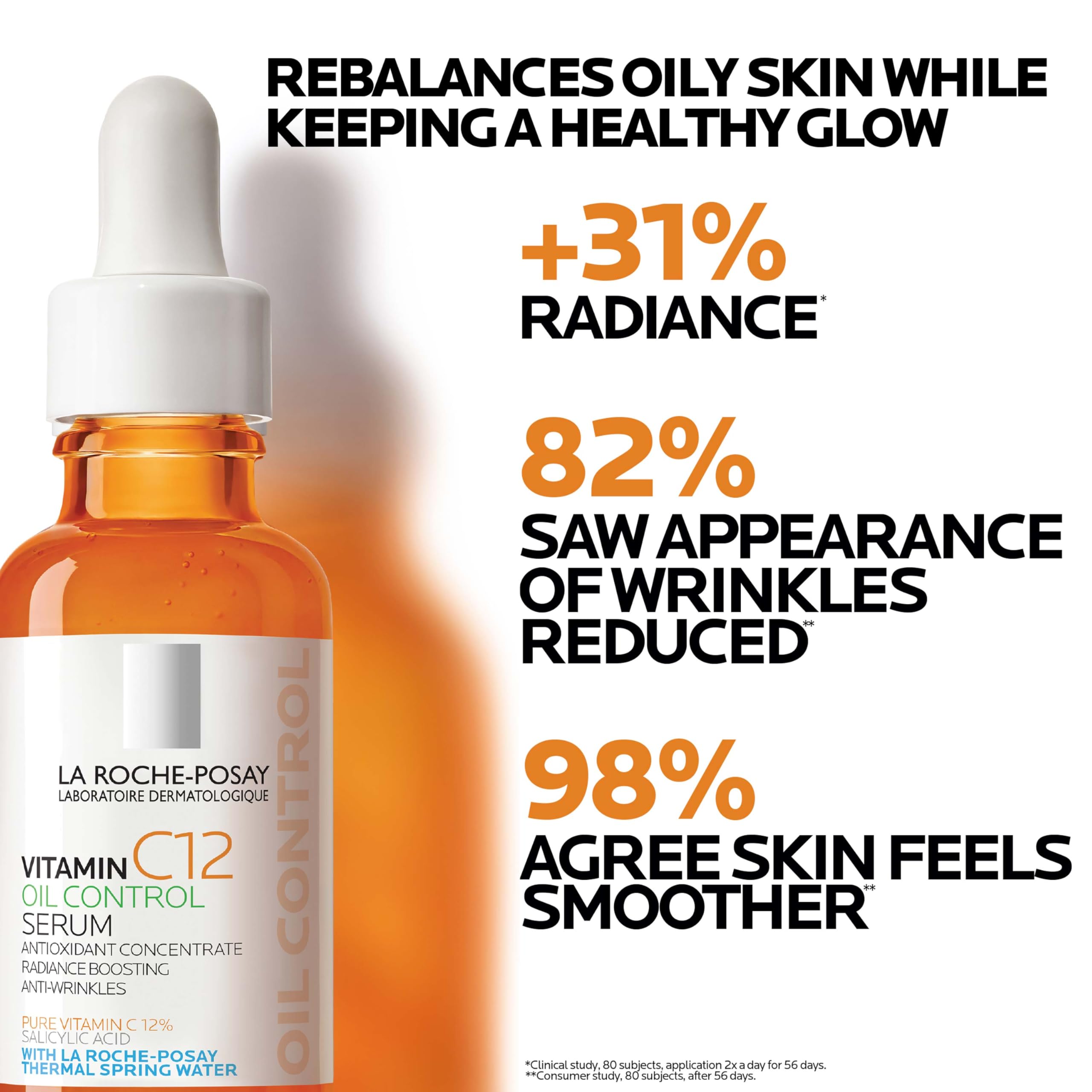 Foto 7 pulgar | Sérum La Roche-posay Pure Con 12% De Vitamina C Para Controlar El Aceite, 30 Ml - Venta Internacional.