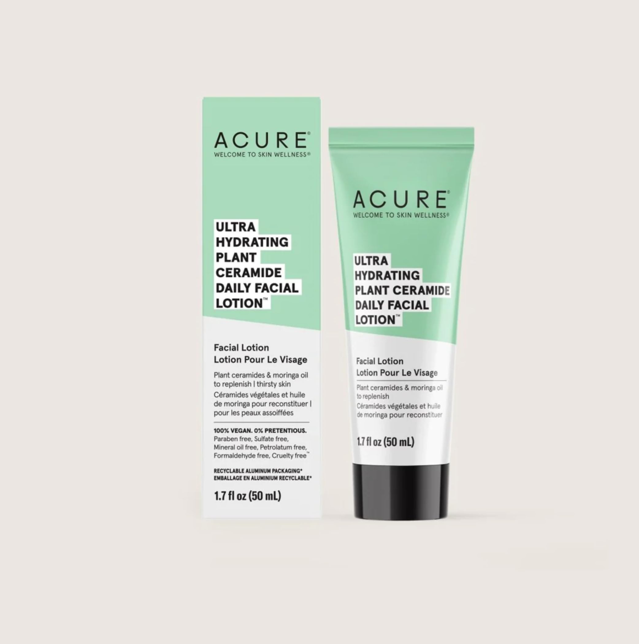 Foto 3 pulgar | Loción Facial Acure Ultra Hydrating Plant Ceramide 50 Ml - Venta Internacional.