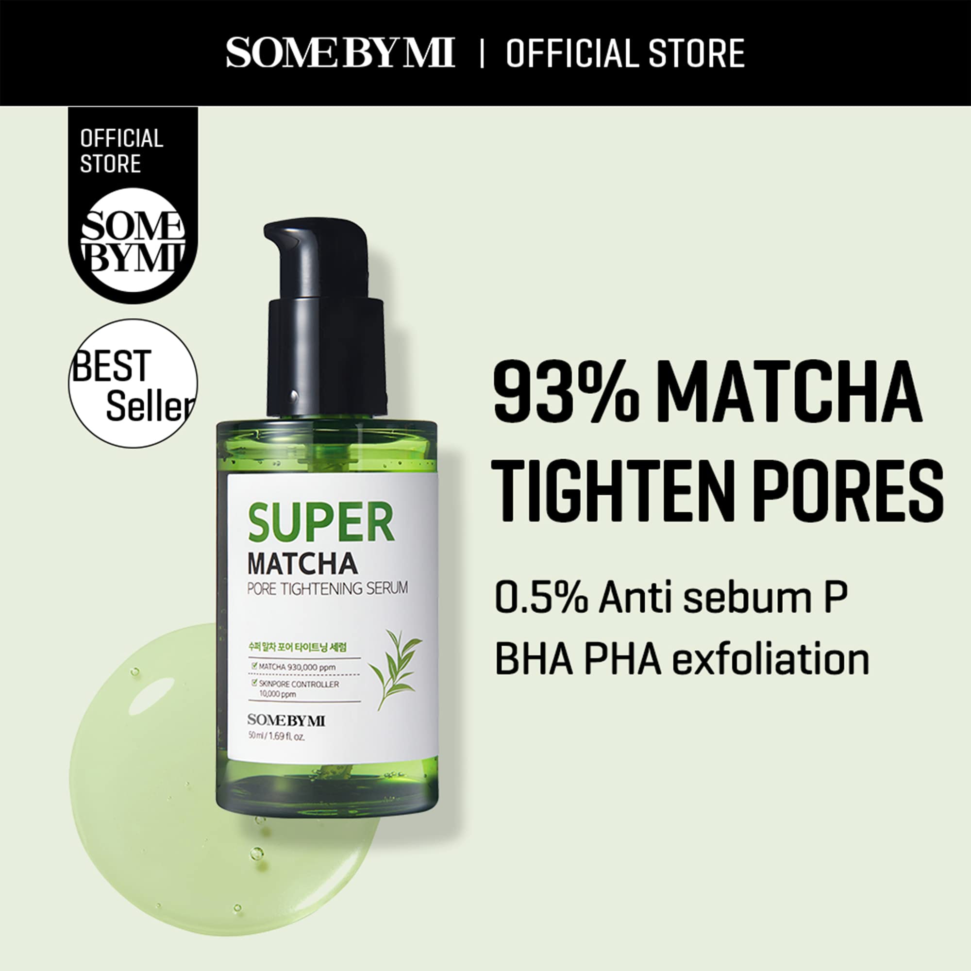 Foto 3 pulgar | Serum Some By Mi Super Matcha, Reafirmante De Poros, 50 Ml, Para Piel Sensible - Venta Internacional.