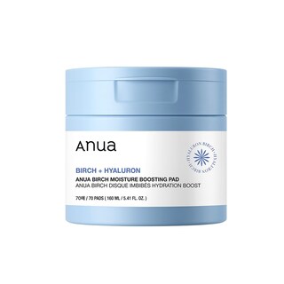 Foto 1 | Almohadilla Facial Anua Birch Moisture Boosting 160 G (70 Almohadillas) - Venta Internacional.
