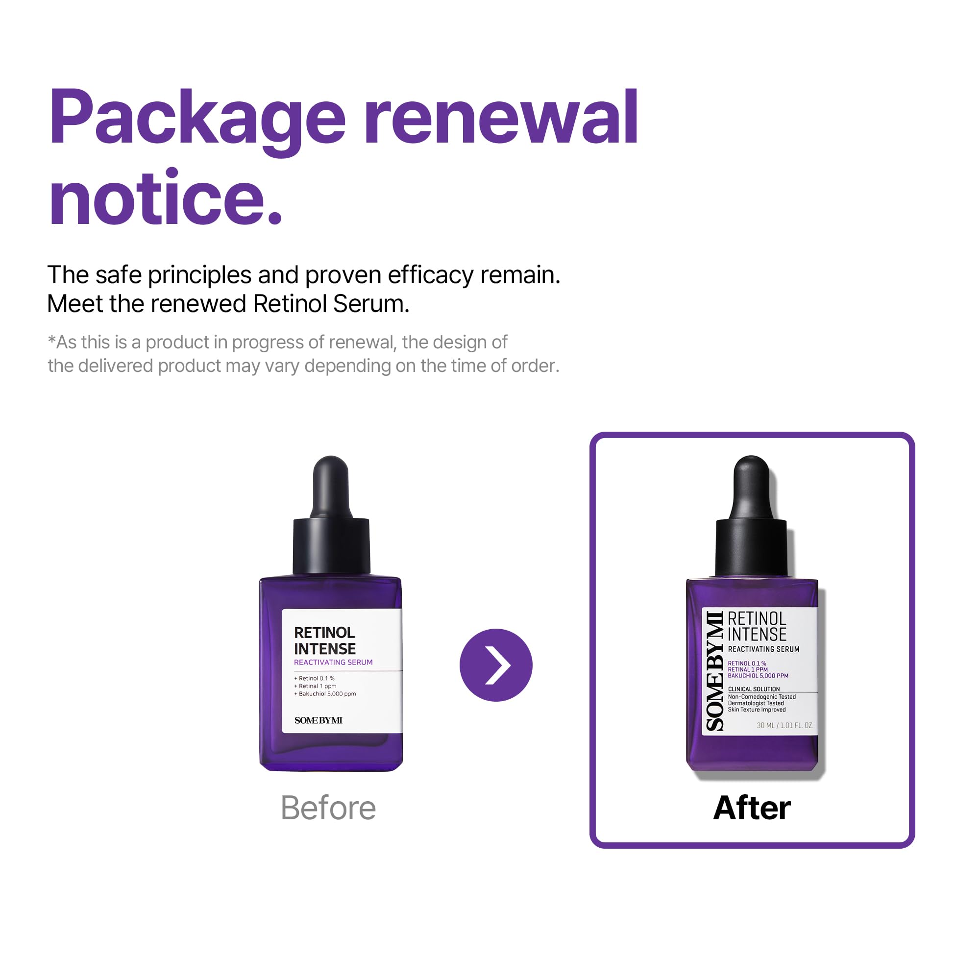 Foto 3 pulgar | Sérum Some By Mi Retinol Reactivante Intenso 30 Ml Con Retinol Al 0,1% - Venta Internacional.