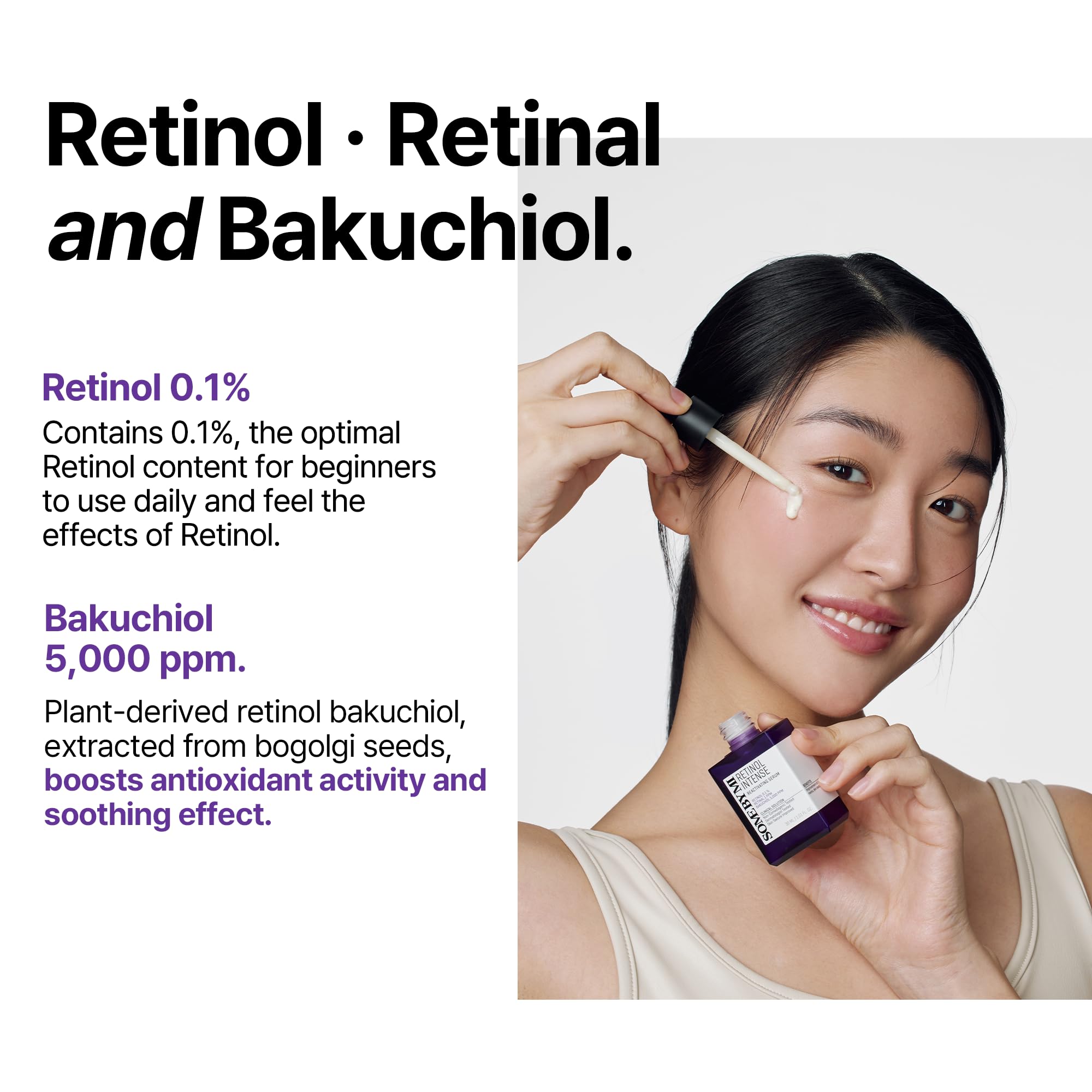 Foto 5 pulgar | Sérum Some By Mi Retinol Reactivante Intenso 30 Ml Con Retinol Al 0,1% - Venta Internacional.