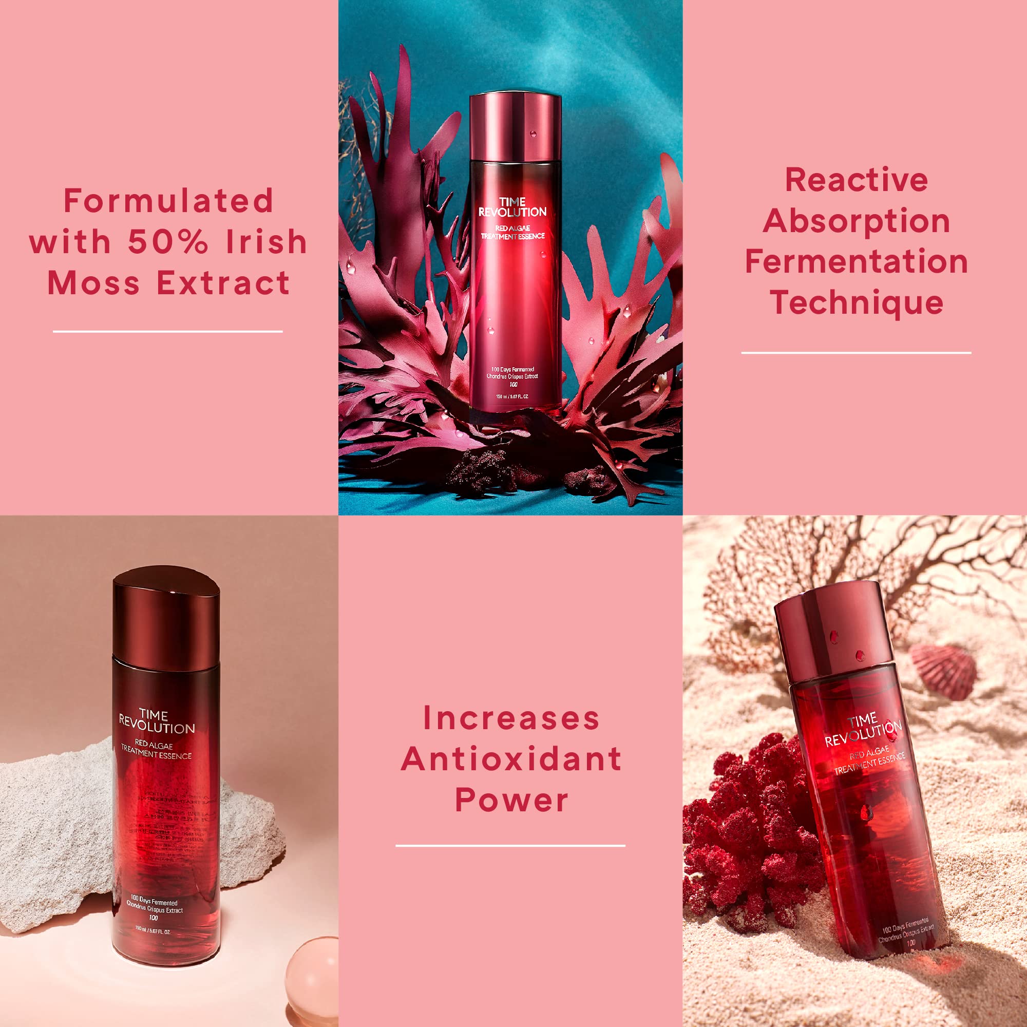 Foto 4 pulgar | Serum Essence Missha Time Revolution Algas Rojas 150 Ml - Venta Internacional.