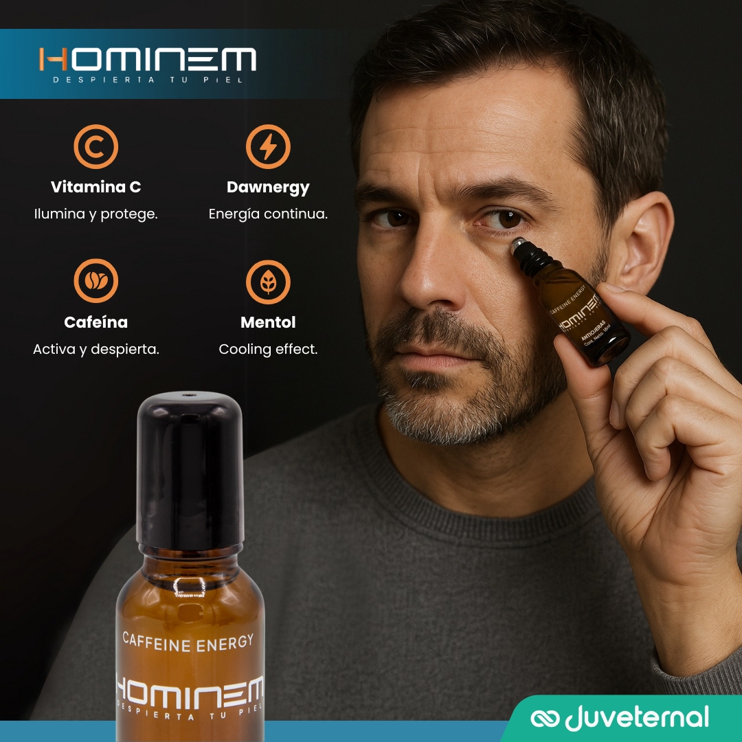 Foto 5 pulgar | Hominem Antiojeras Cooling Effect Hombre, Contorno De Ojos Roll-on, 18 Ml
