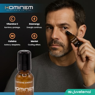 Foto 4 | Hominem Antiojeras Cooling Effect Hombre, Contorno De Ojos Roll-on, 18 Ml