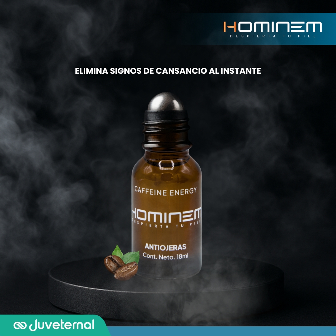 Foto 6 pulgar | Hominem Antiojeras Cooling Effect Hombre, Contorno De Ojos Roll-on, 18 Ml