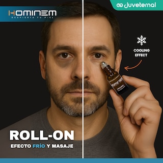 Foto 6 | Hominem Antiojeras Cooling Effect Hombre, Contorno De Ojos Roll-on, 18 Ml