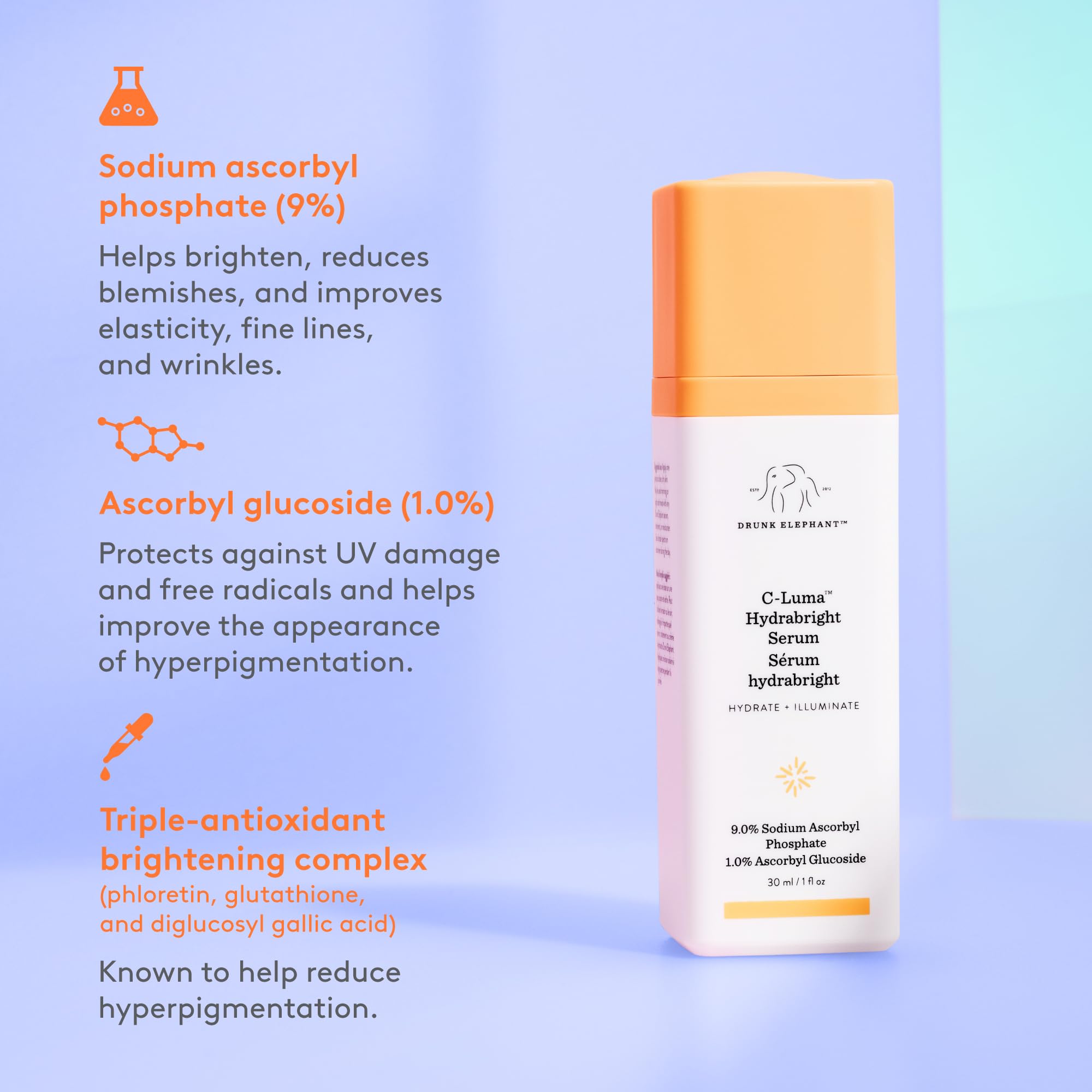 Foto 6 | Sérum Drunk Elephant C-luma Hydrabright 30 Ml Con Un 10% De Vitamina C - Venta Internacional.