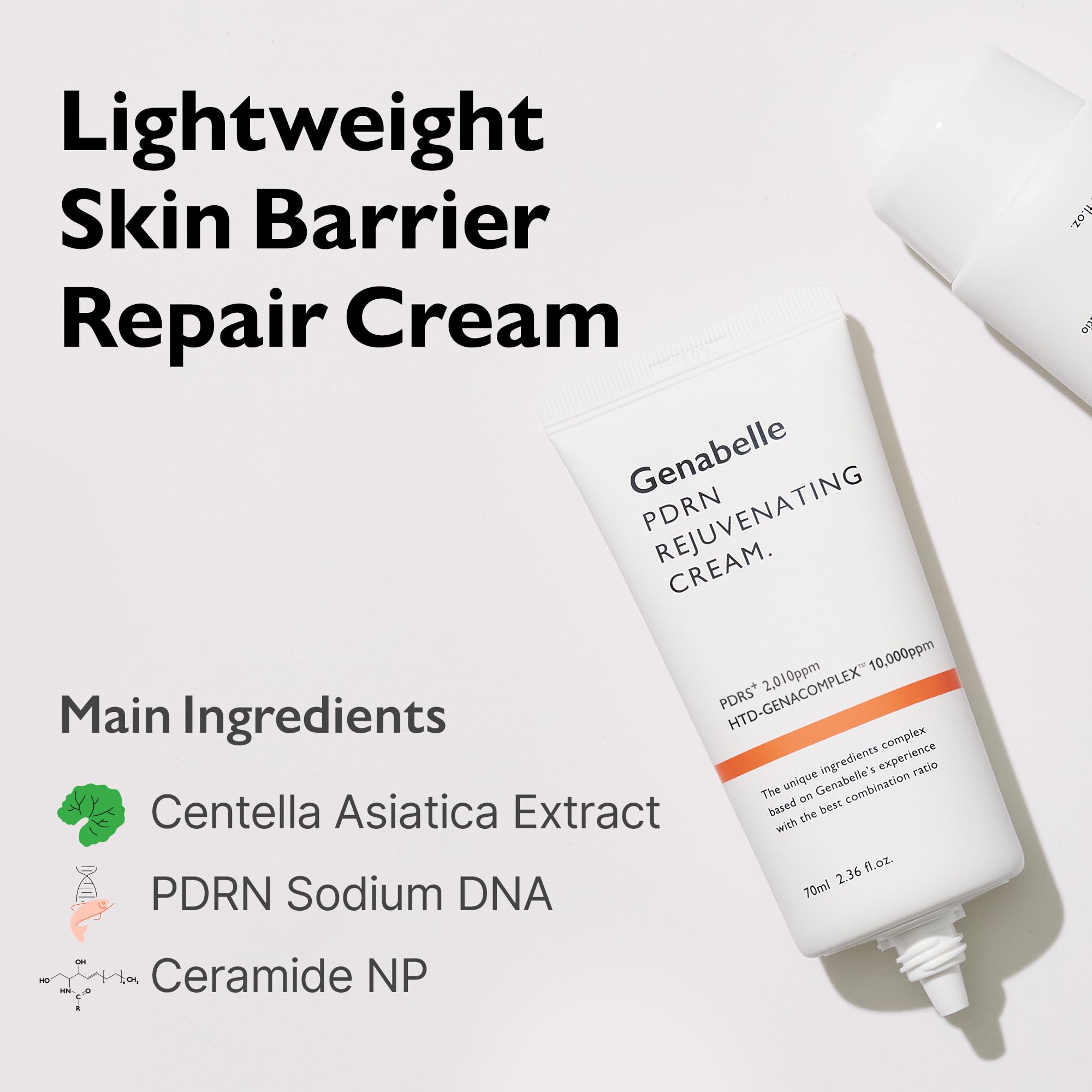 Foto 5 pulgar | Crema Facial Genabelle Pdrn Rejuvenecedora Con Ácido Hialurónico - Venta Internacional.