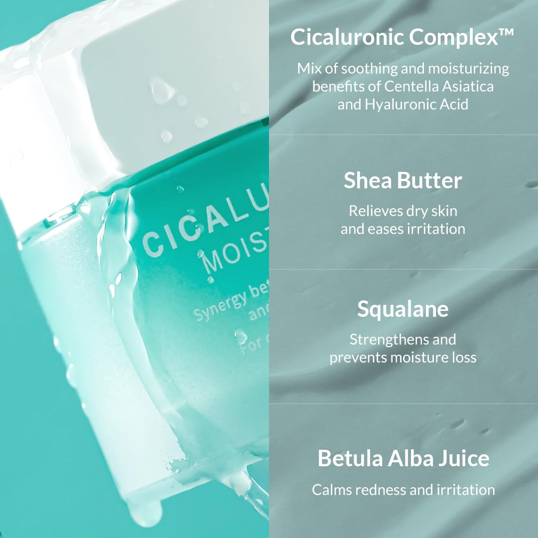 Foto 6 pulgar | Crema Hidratante Mizon Cicaluronic Centella Asiática Ácido Hialurónico - Venta Internacional.