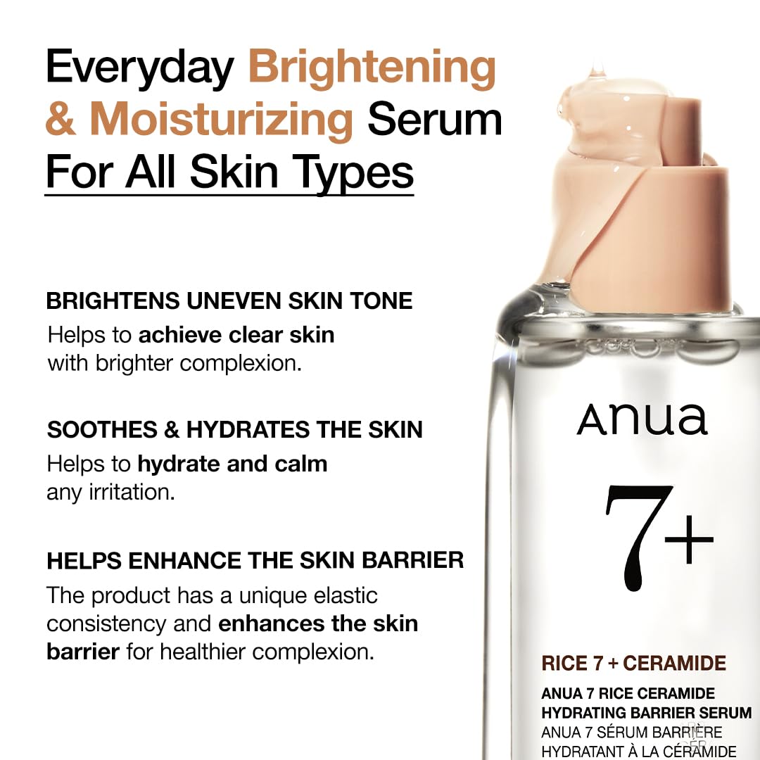 Foto 4 pulgar | Sérum Anua Rice Ceramide 7 Hydrating Barrier 50 Ml Para Rostro - Venta Internacional.