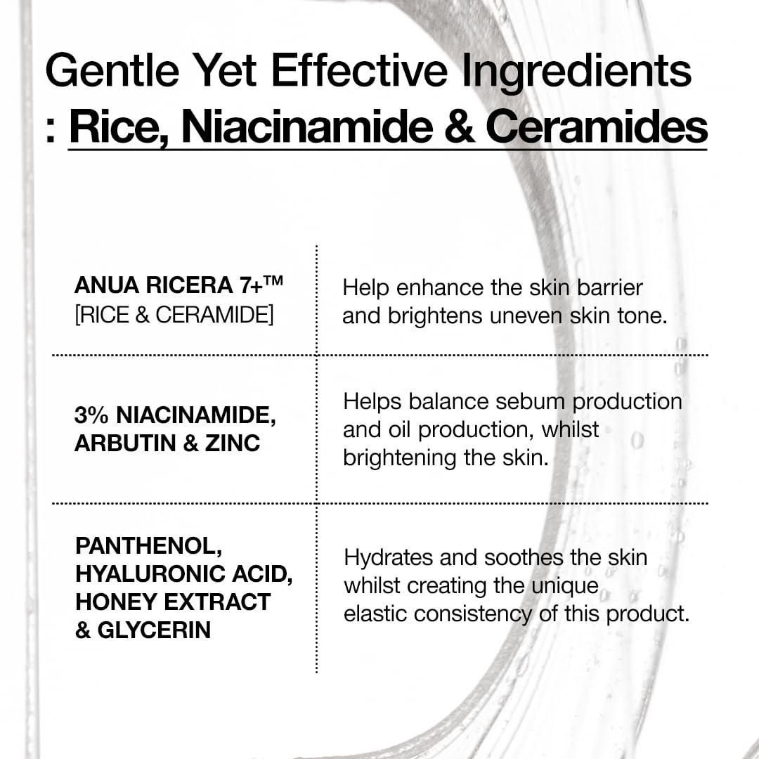 Foto 5 pulgar | Sérum Anua Rice Ceramide 7 Hydrating Barrier 50 Ml Para Rostro - Venta Internacional.