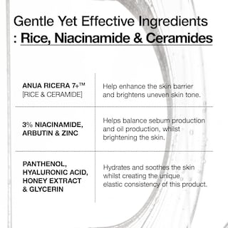 Foto 4 | Sérum Anua Rice Ceramide 7 Hydrating Barrier 50 Ml Para Rostro - Venta Internacional.