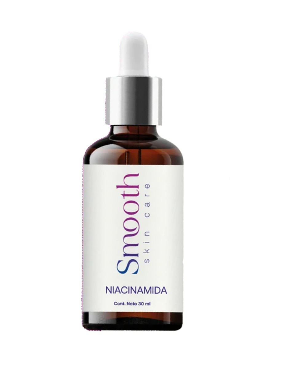 Foto 3 pulgar | Serum Facial Niacinamida Smooth Skincare + A. Hialurónico + Gratis Termo Güish De Regalo