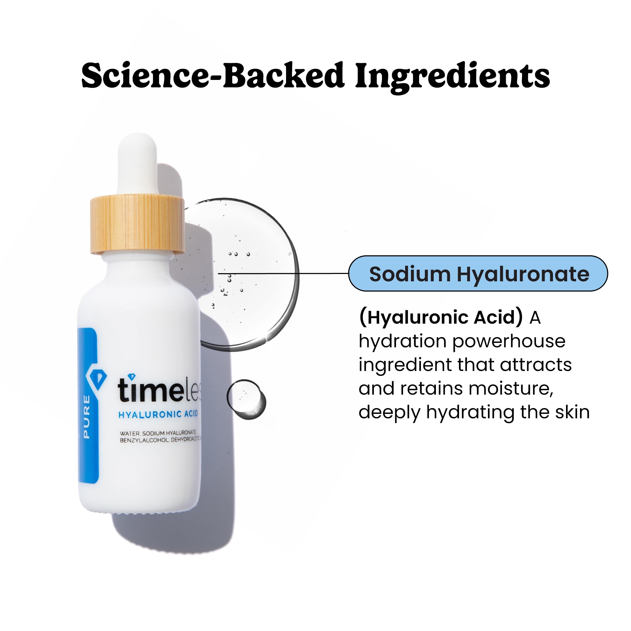 Foto 3 pulgar | Sérum Timeless Skin Care Con Ácido Hialurónico 100% Puro, 60 Ml, 2 Unidades - Venta Internacional.