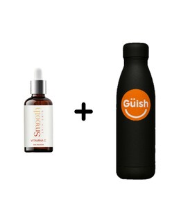 Foto 1 | Serum Facial Vitamina C Smooth Skincare + A. Hialurónico + Gratis Termo Güish De Regalo