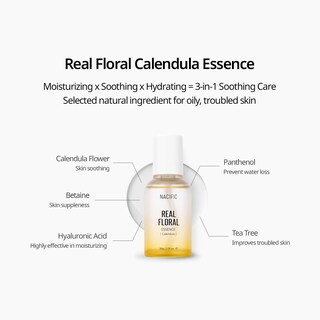 Foto 3 | Caléndula Floral Real De Essence Nacific, 50 Ml, Con Ácido Hialurónico - Venta Internacional.