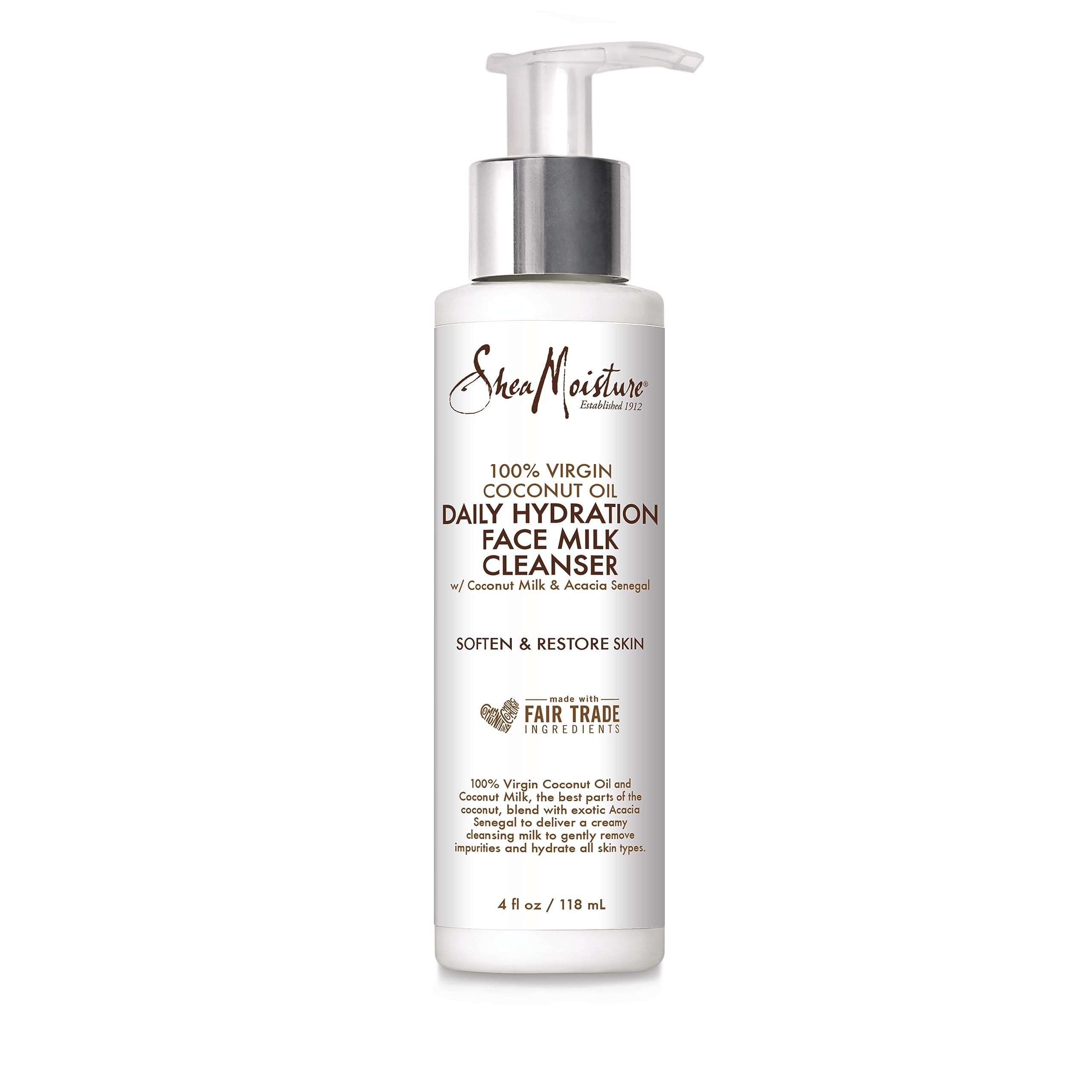 Jabón Facial Hidratante Sheamoisture Con Aceite De Coco 120 Ml - Venta Internacional.