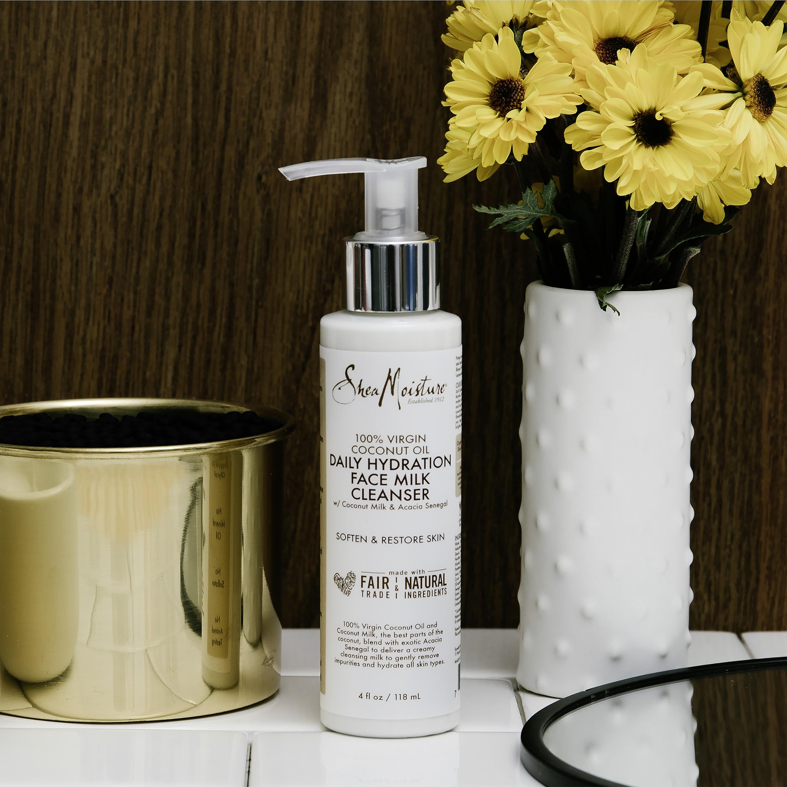 Foto 5 | Jabón Facial Hidratante Sheamoisture Con Aceite De Coco 120 Ml - Venta Internacional.