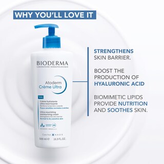 Foto 3 | Crema Bioderma Atoderm Ultra 500ml Hidratante Nutritiva - Venta Internacional.
