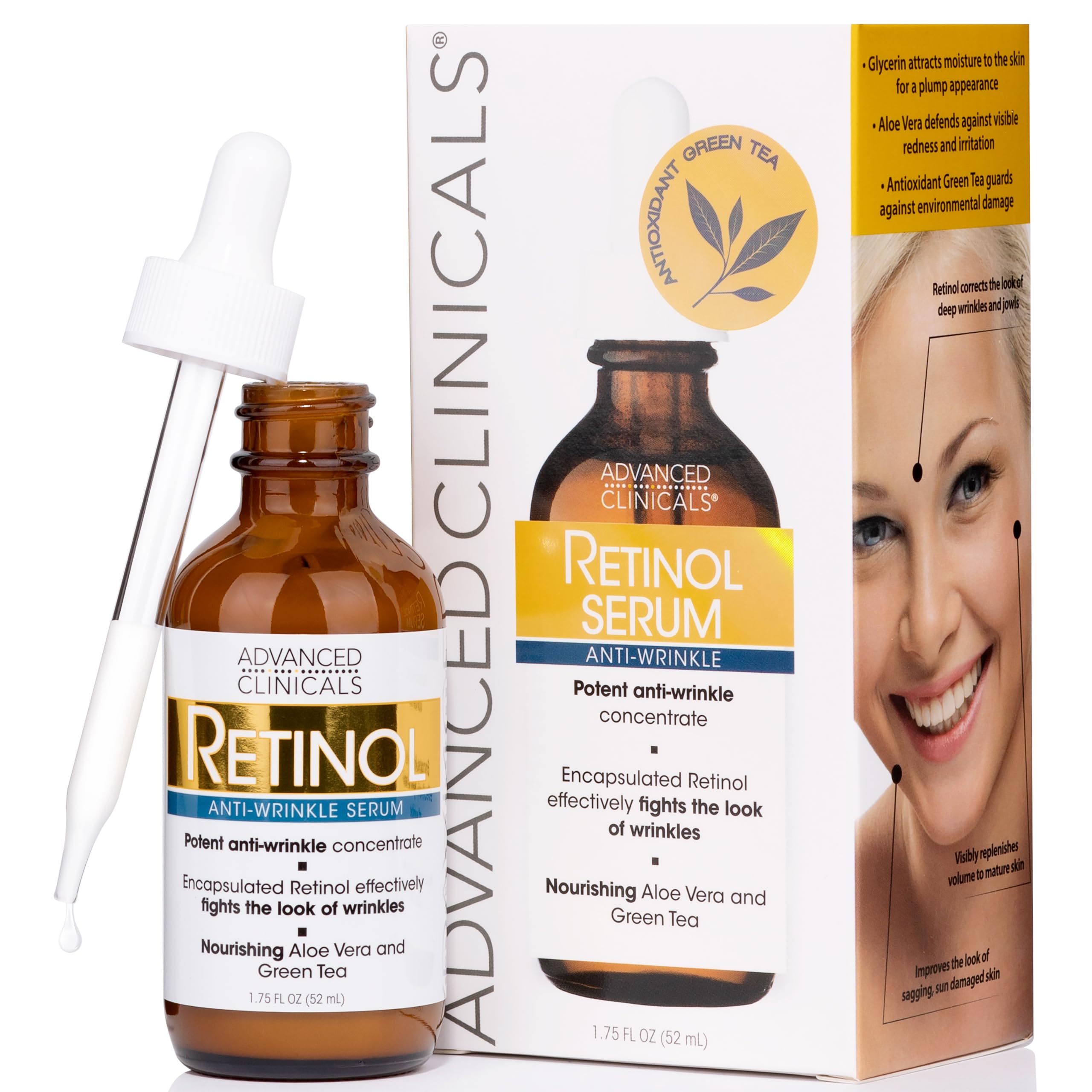 Foto 1 | Sérum Advanced Clinicals Retinol De 50 Ml Para Rostro Antienvejecimiento - Venta Internacional.